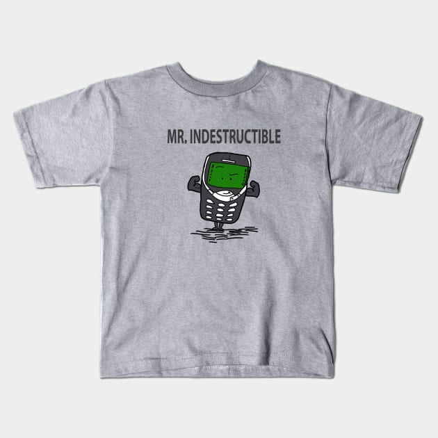 Mr. Indestructible Kids T-Shirt by Evarcha